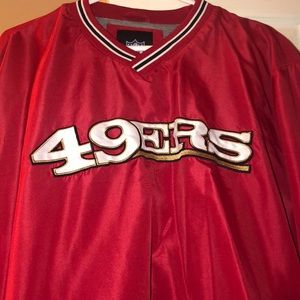 49ers jacket / crew neck NFL